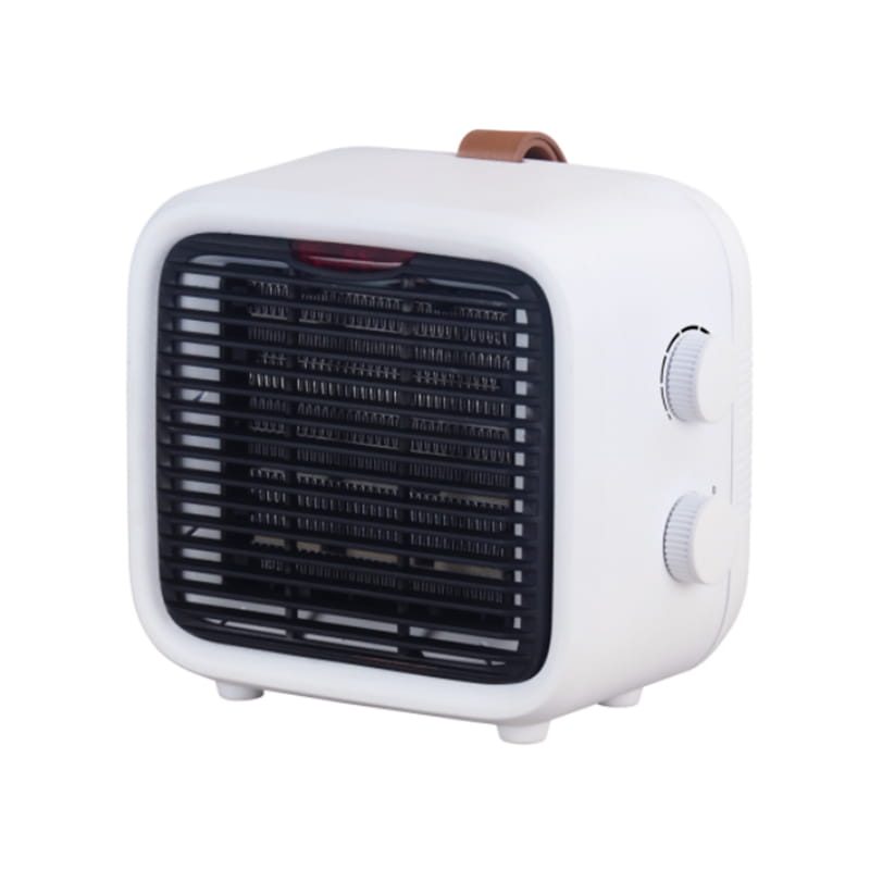 Osobný mini elektrický keramický ohrievač 1500 W vnútorné, biele